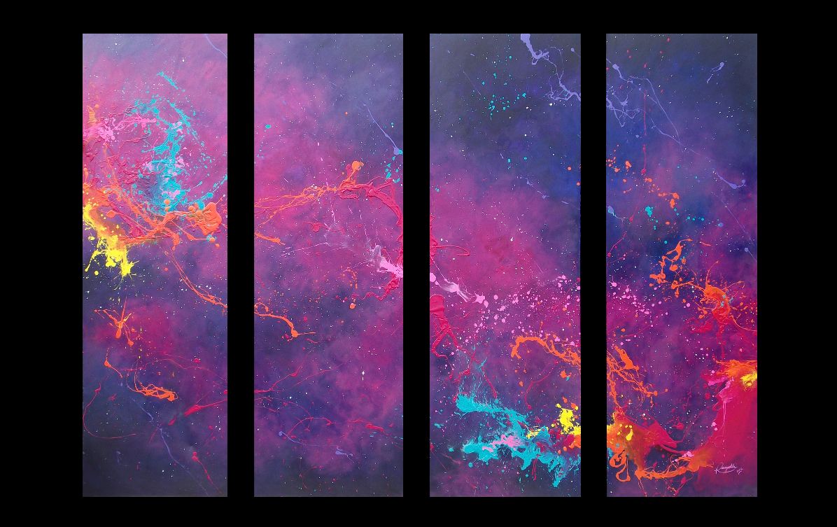 Explosión en los cosmos. Imagen/Cortesía<br>