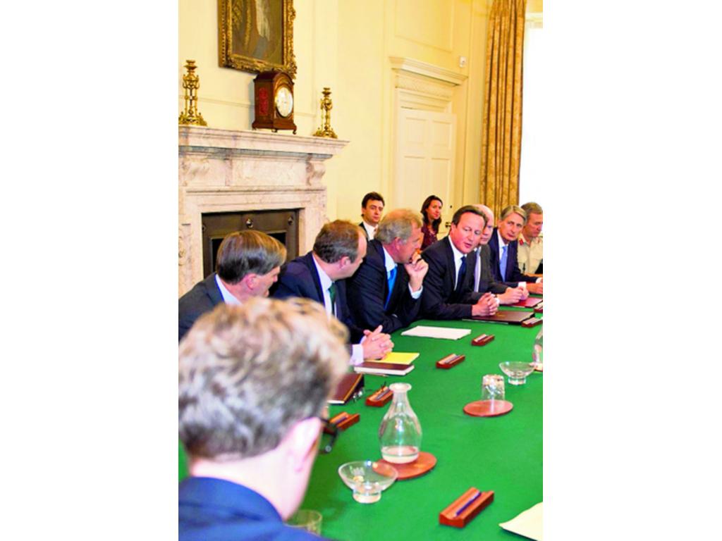 David Cameron y el Consejo de Seguridad (EFE)