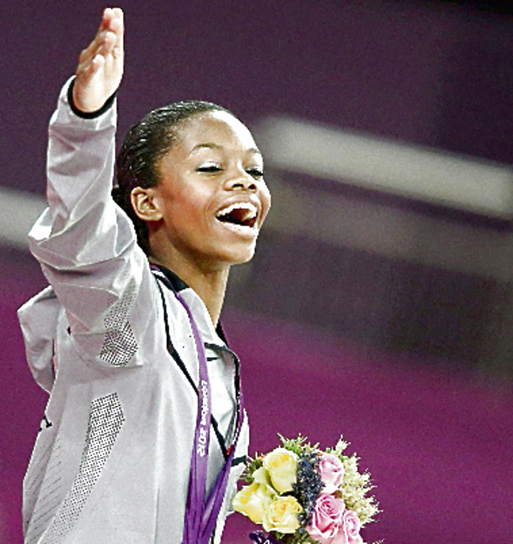 Alegre. Douglas, emocionada.(EFE)