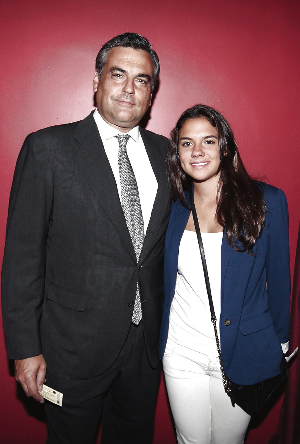 Jesús Silva (embajador de España) y Olivia Silva.()