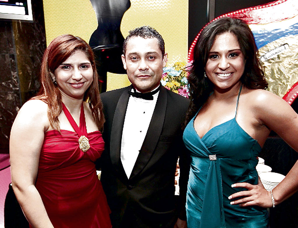 Karen Quirós, Eduardo Quirós y Ligia Quirós.()