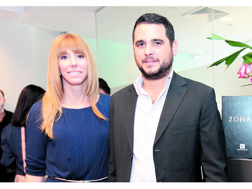 David Benzaquen junto a su esposa, Tziporah Benzaquen.(Abel Rodríguez)