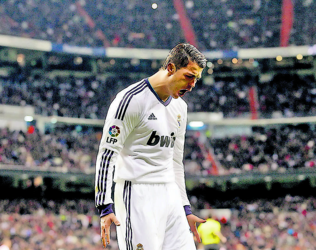 Estrella. El lusitano Cristiano Ronaldo marcó un gol magistral de tiro libre.(EFE )