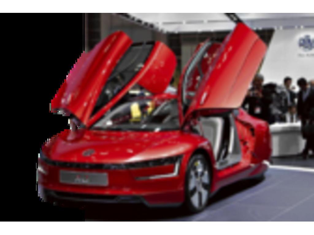 Volkswagen AG (VW) XL1 es uno de los modelos que se exhiben en esta muestra internacional.()