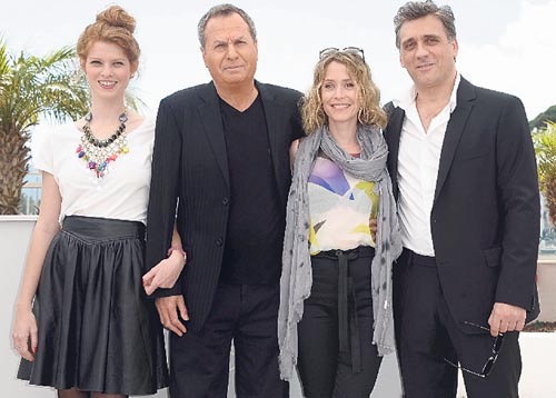 <p>Actores israelíes en la presentación de Hearat Shulayim, cinta que compite en el festival. </p>