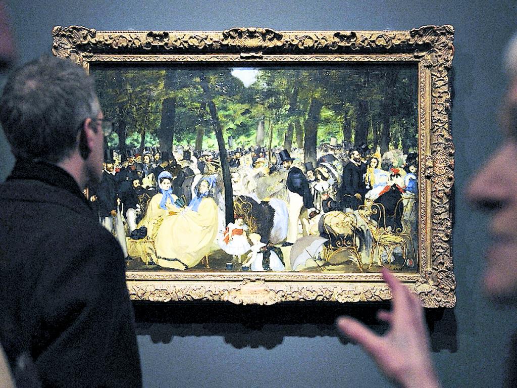 "The Tuileries Gardens" revela la madurez del artista.()
