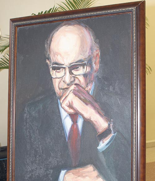 <p>Pintura de Rogelio Sinán.</p>