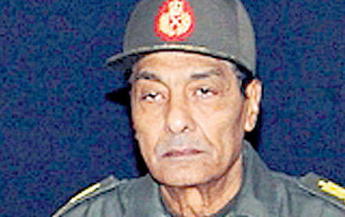 <p>Mohamed Husein Tantaui, jefe de la Junta Militar.</p>