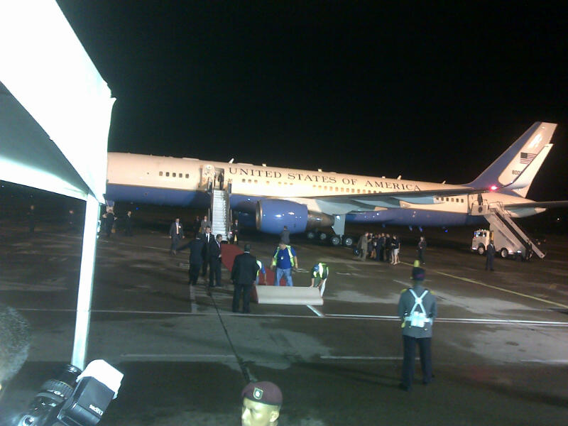 Llegada del vicepresidente de EE.UU, Joseph Biden a Panamá. Foto/Irma Rodriguez<br>