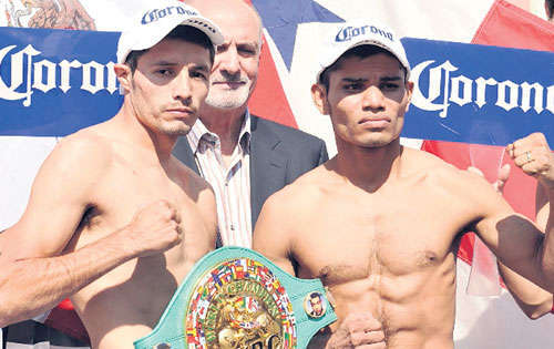 <p>Objetivo. González hará hoy la tercera defensa de su faja.</p>