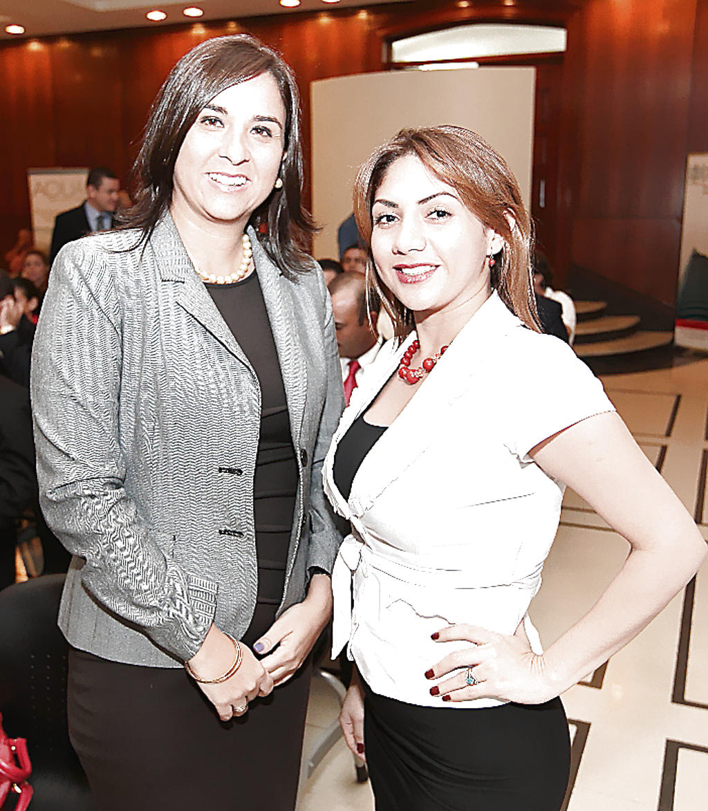 Sheila Lescure y Nazareth Martínez.()
