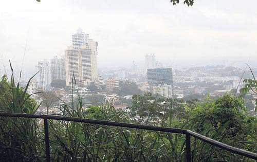 <p>Lugar. El mirador es uno de los atractivos del parque.</p>