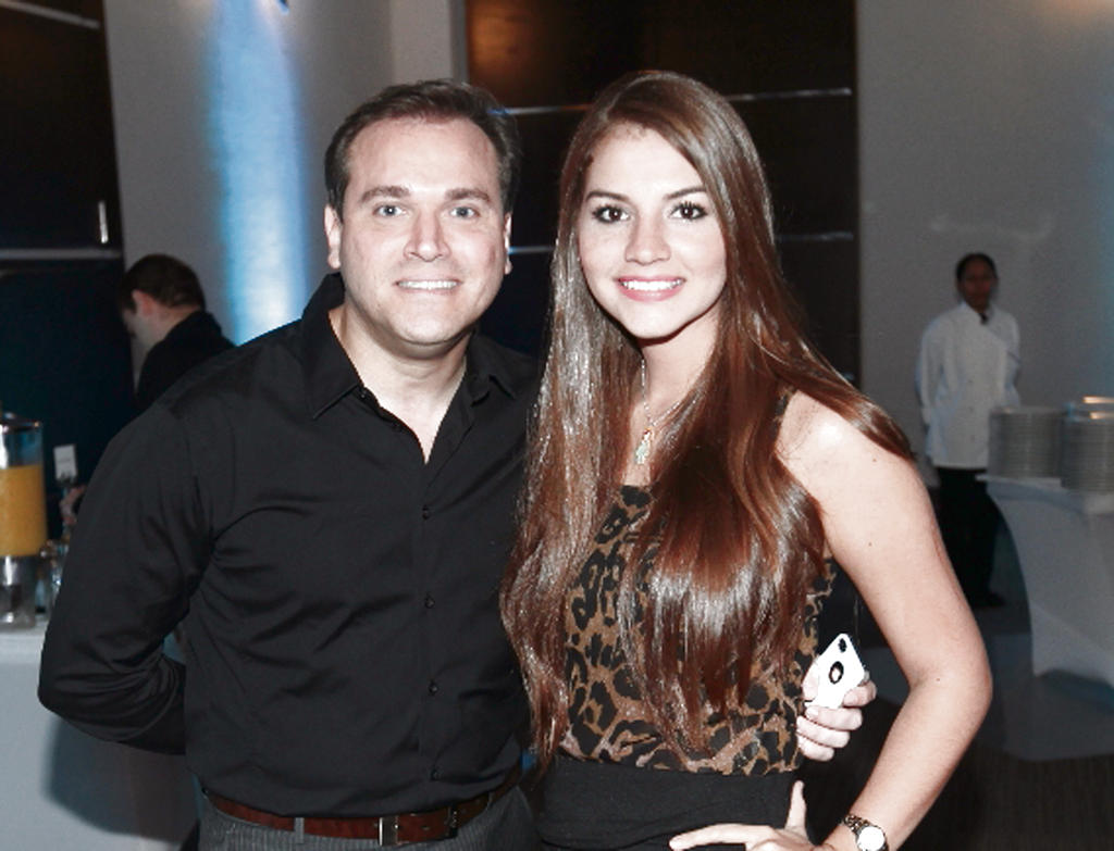 Richie Olivella y María Cristina Muñoz.()