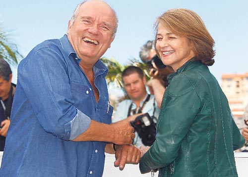 <p>Pase. El fotógrafo alemán Peter Lindbergh y la actriz británica Charlotte Rampling presentan: The Look.</p>