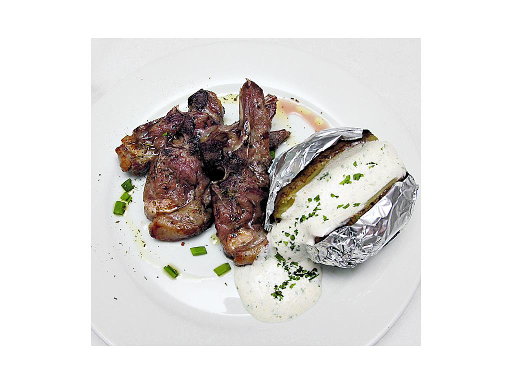 Costillas de cordero al grill()