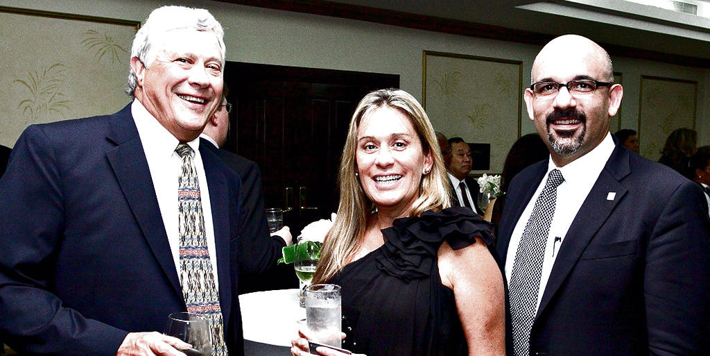 William Ehensperger, Ana María Carranza y Andrés Calderón.()