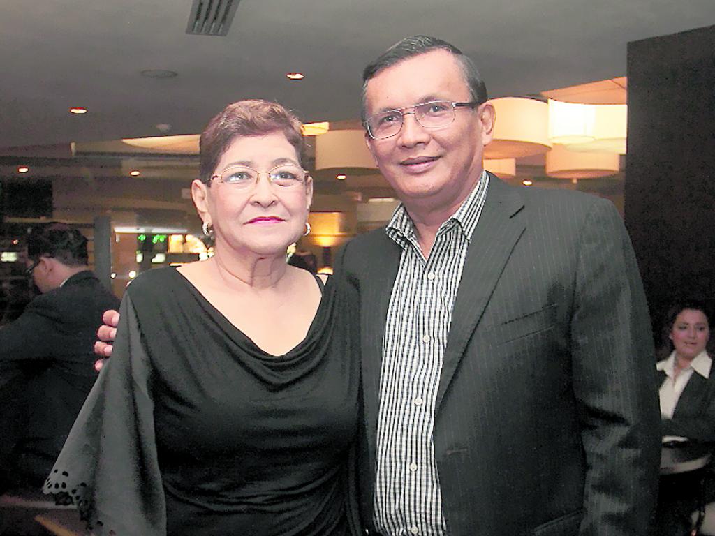 Rosario de Santamaría y Luis Santamaría.()