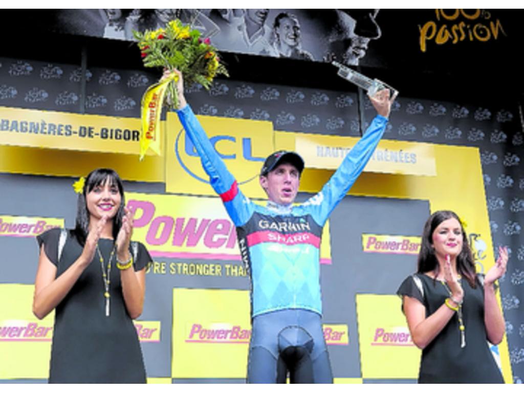 Christopher Froome se mantuvo como el líder de la clasificación del Tour de Francia. El ciclista británico totaliza 36 horas, 59 minutos y 18 segundos en la general.(AP)