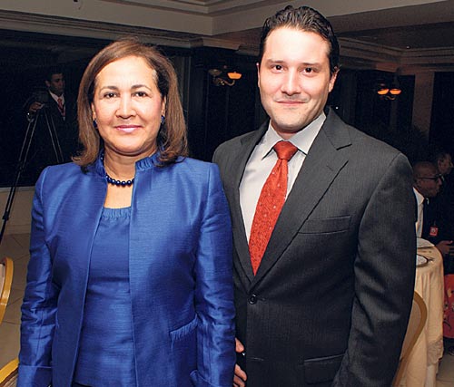 <p>Nimia Muñóz de Vergara y Tomás Pinzón.</p>