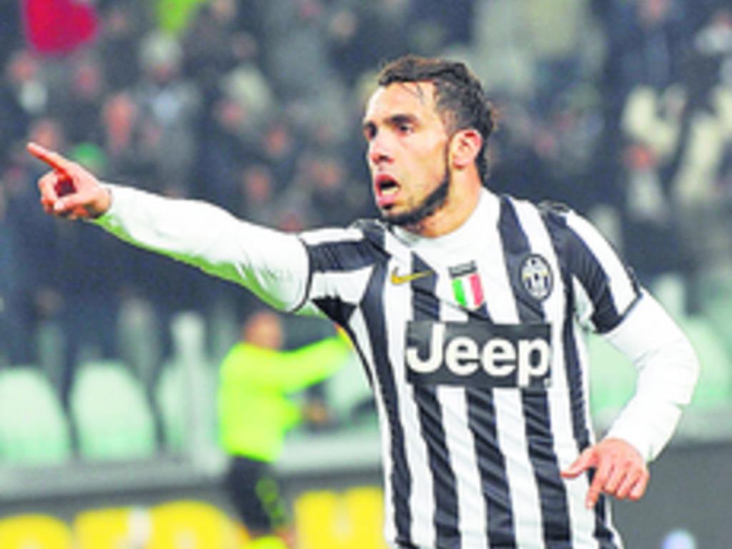 Carlos Tévez, uno de los jugadores favoritos de Eric Herrera.(AP)