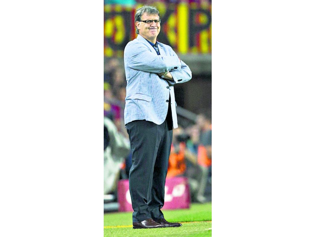Martino es el mejor técnico debutante de la Liga.(EFE )
