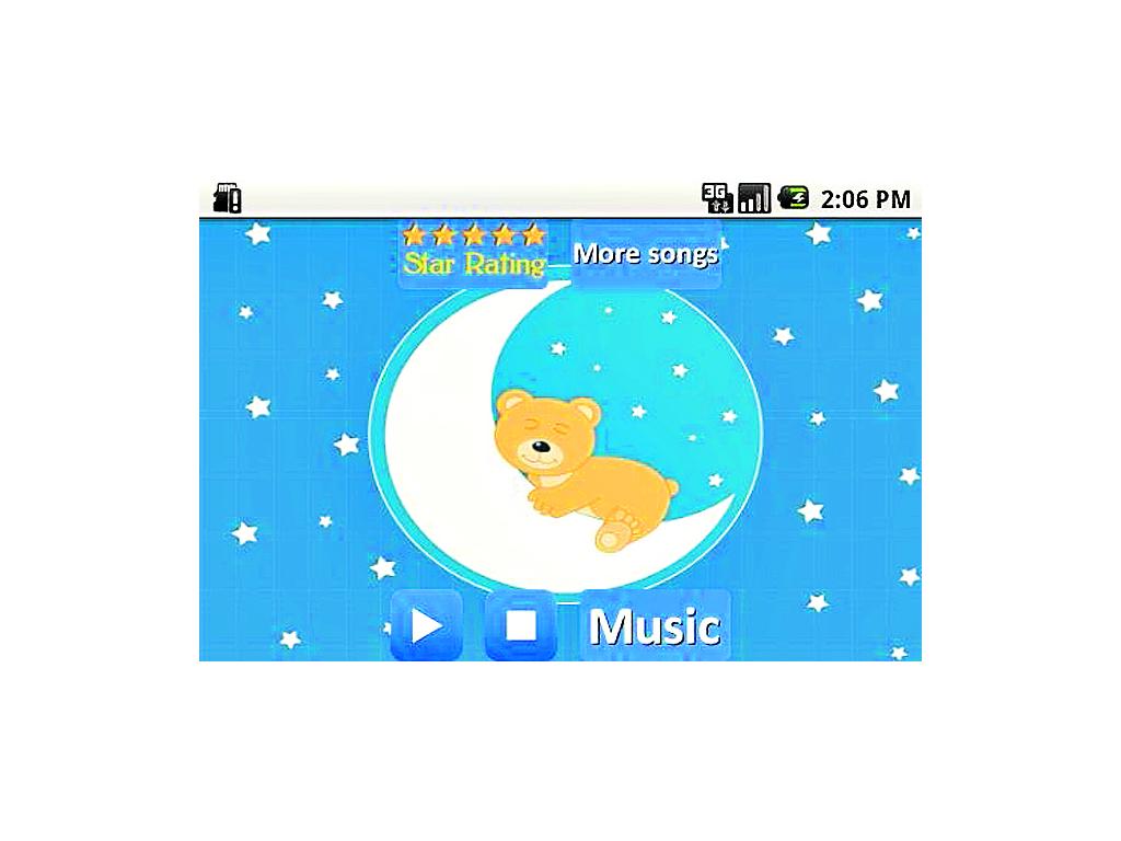 Contiene 25 canciones de cuna para ayudar a que tu bebé se duerma en la noche. Puedes programarlo para que deje de sonar después de un tiempo determinado.()