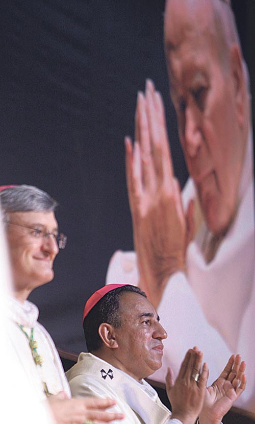 <p>Se recordó la visita del Papa.</p>