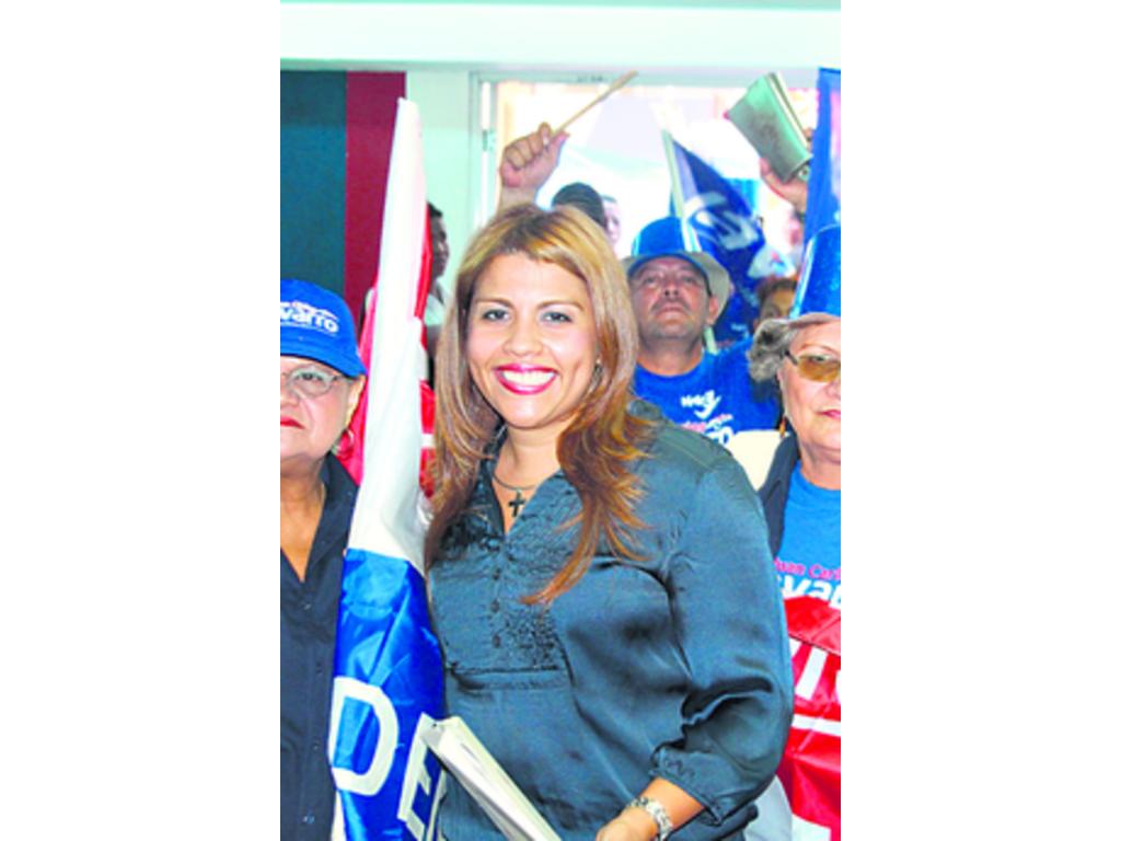 Actualmente, Elsa es suplente del diputado Crispiano Adames.(Archivo)