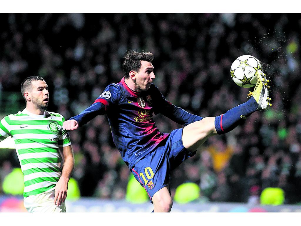 Goleador. Messi aspira a su cuarto Balón de Oro.(AP)