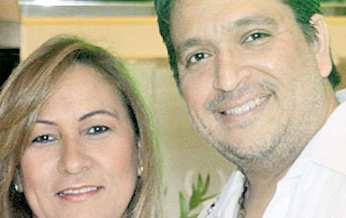 <p>Gisela Yee y Jaime Luna.</p>