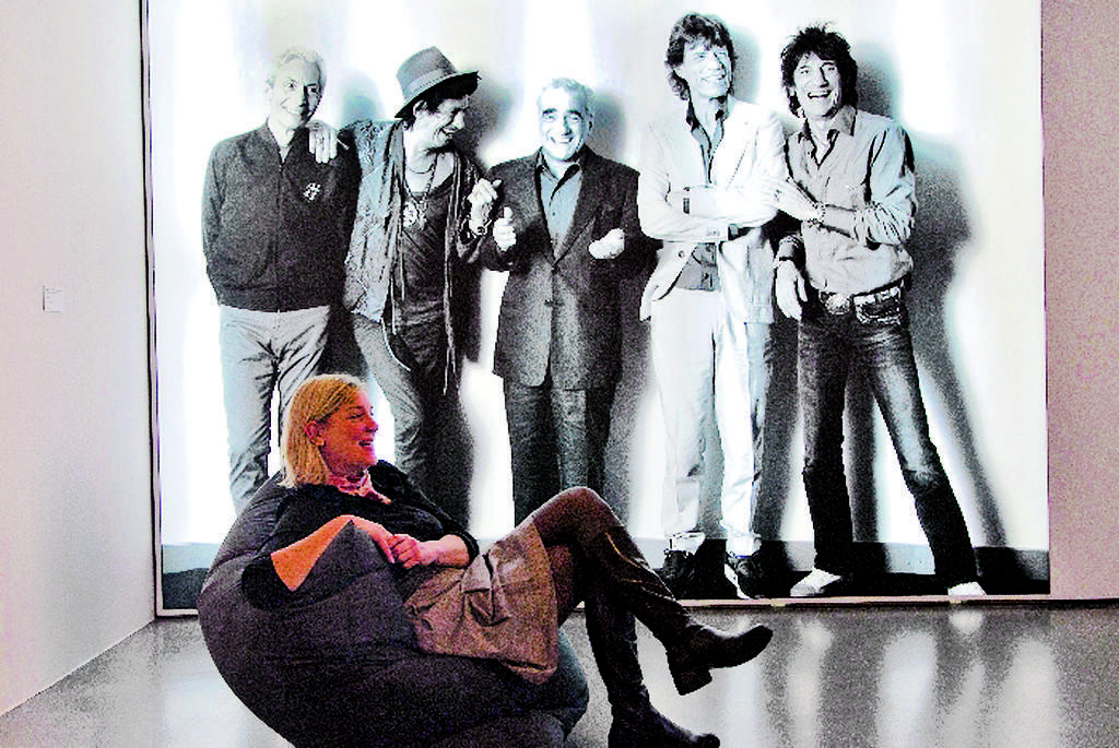 Leyendas. Martin Scorsese junto a The Rolling Stones. (EFE)