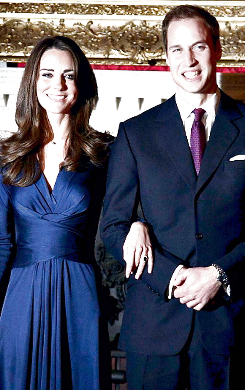 Los duques de Cambridge.()