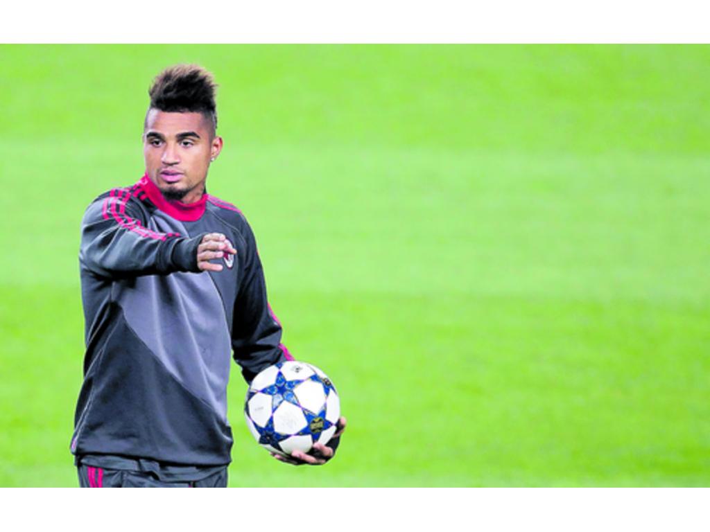 Kevin-Prince Boateng, figura del AC Milan.(EFE )