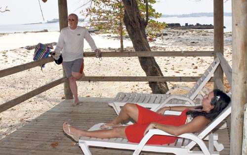 <p>Atractivos. Contemplar el mar turquesa es inevitable.</p>