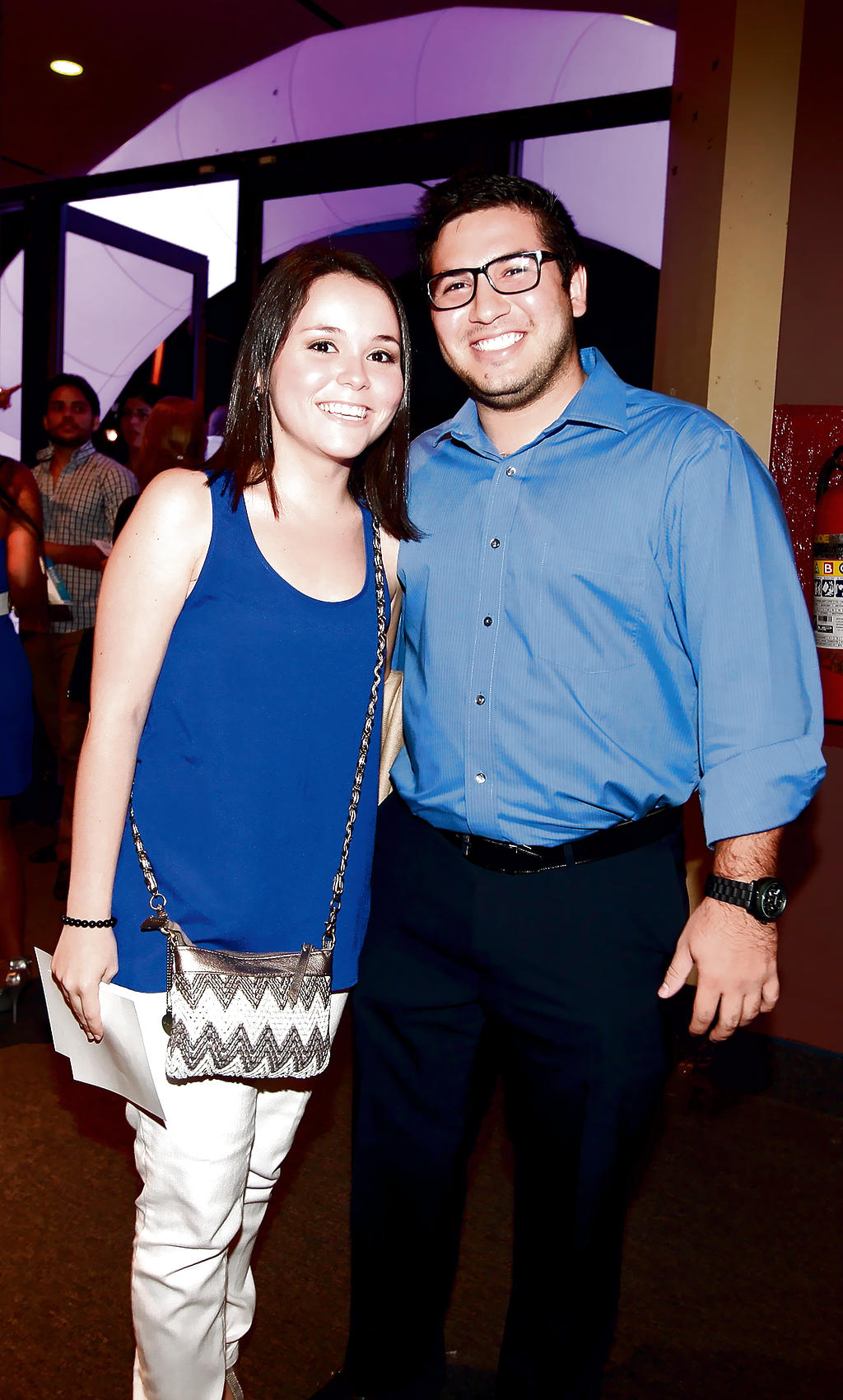 Carolina Benedetti y Luis Donadío.()
