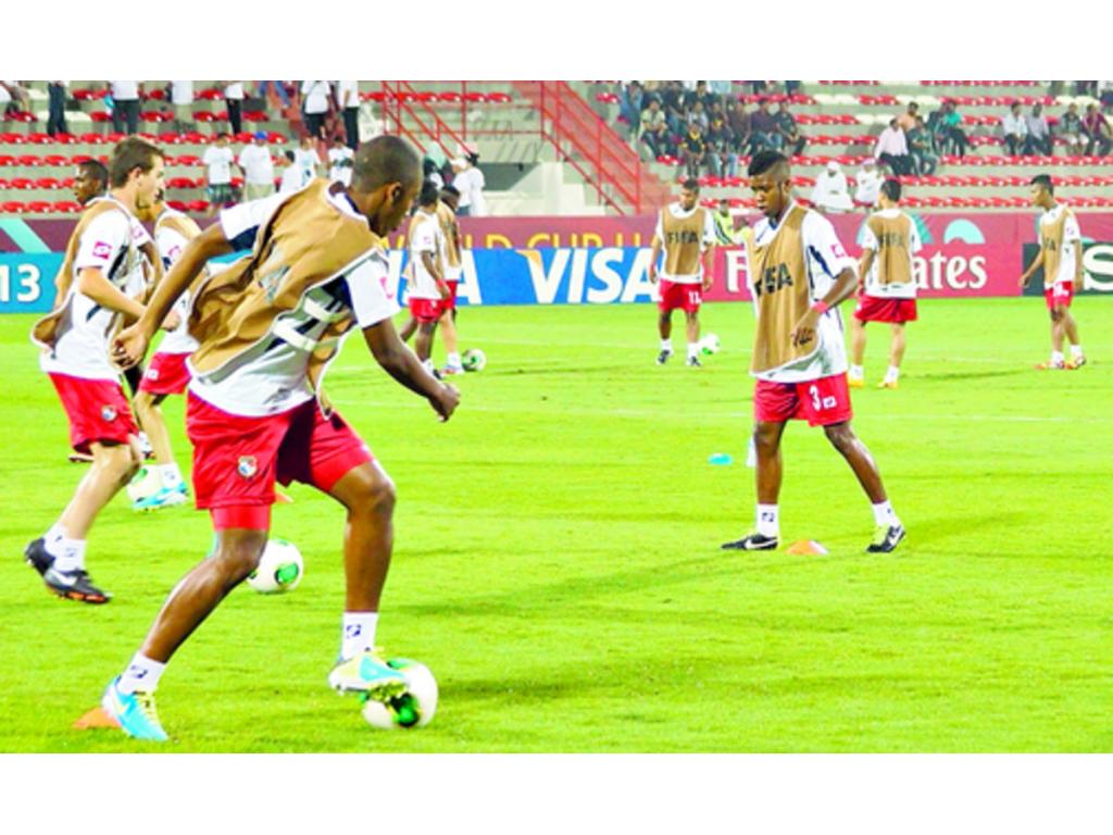 Los panameños ya preparan el choque del jueves ante Marruecos.(Cortesía Fepafut)