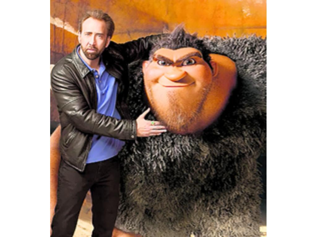 Nicolas Cage es Grug.
