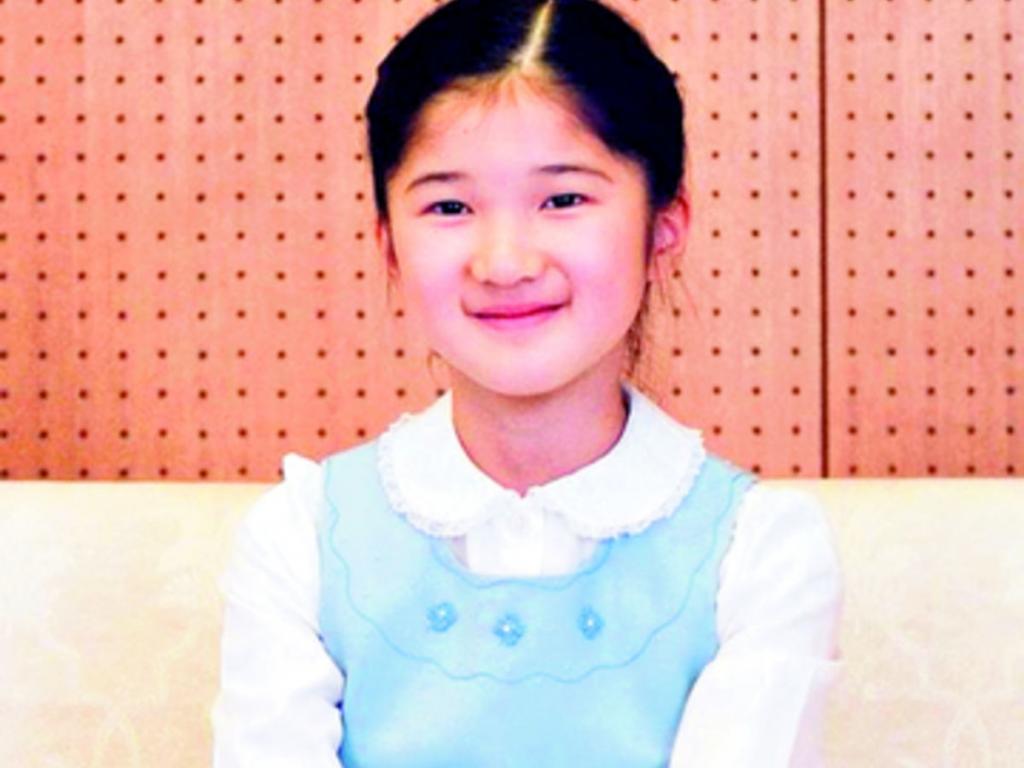 Aiko, princesa Toshi de Japón, es la única hija de Masako.(Archivo)