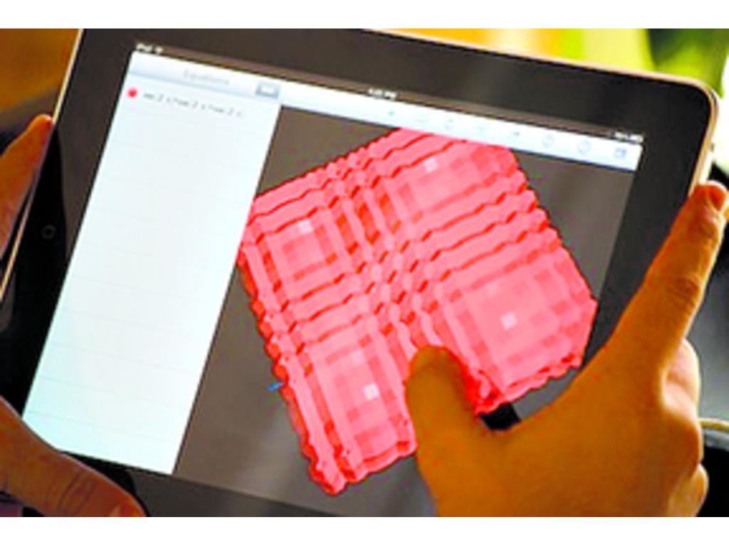 Una de las herramientas gratuitas creadas para los dispositivos iOS es una calculadora gráfica en 2D y 3D. Se asemeja bastante bien a las calculadoras científicas que usábamos en el colegio.