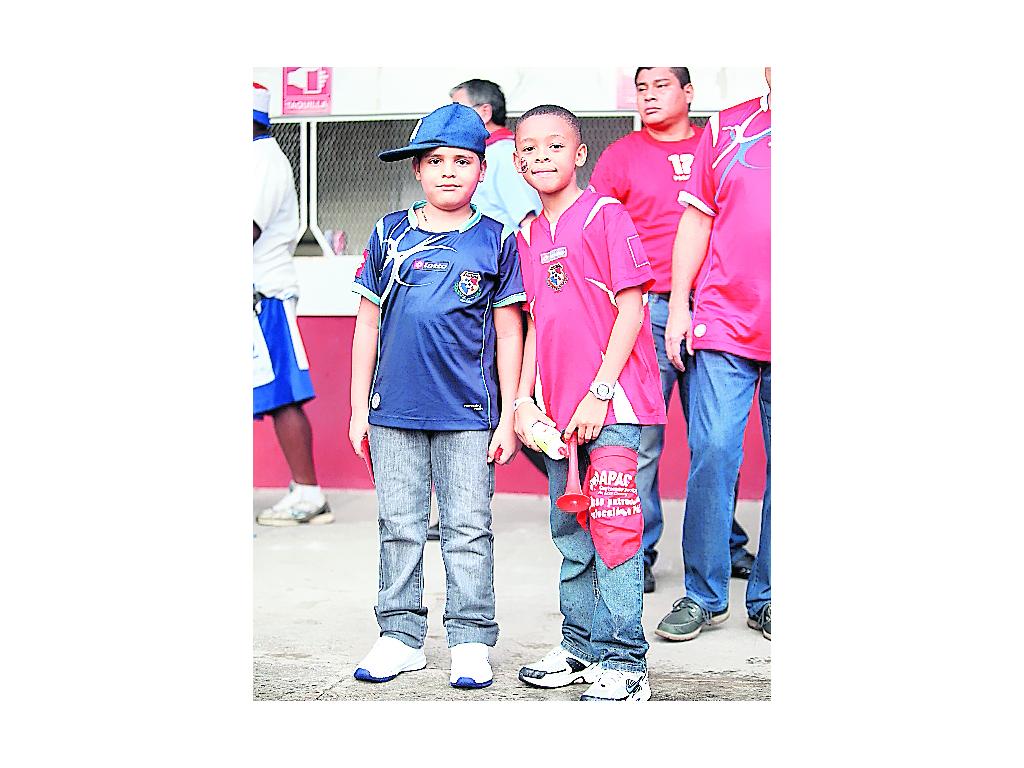Infantes. Los niños dijeron presente.(Francisco González)