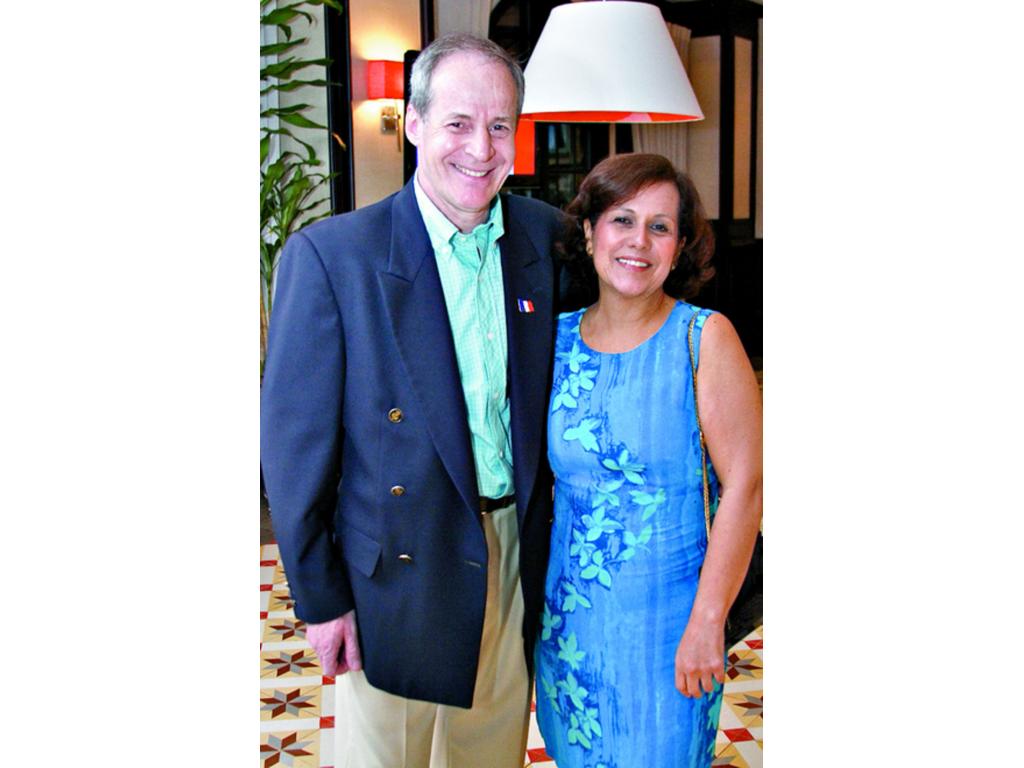 8. Patrick Baudin y María Fernanda Baudin.