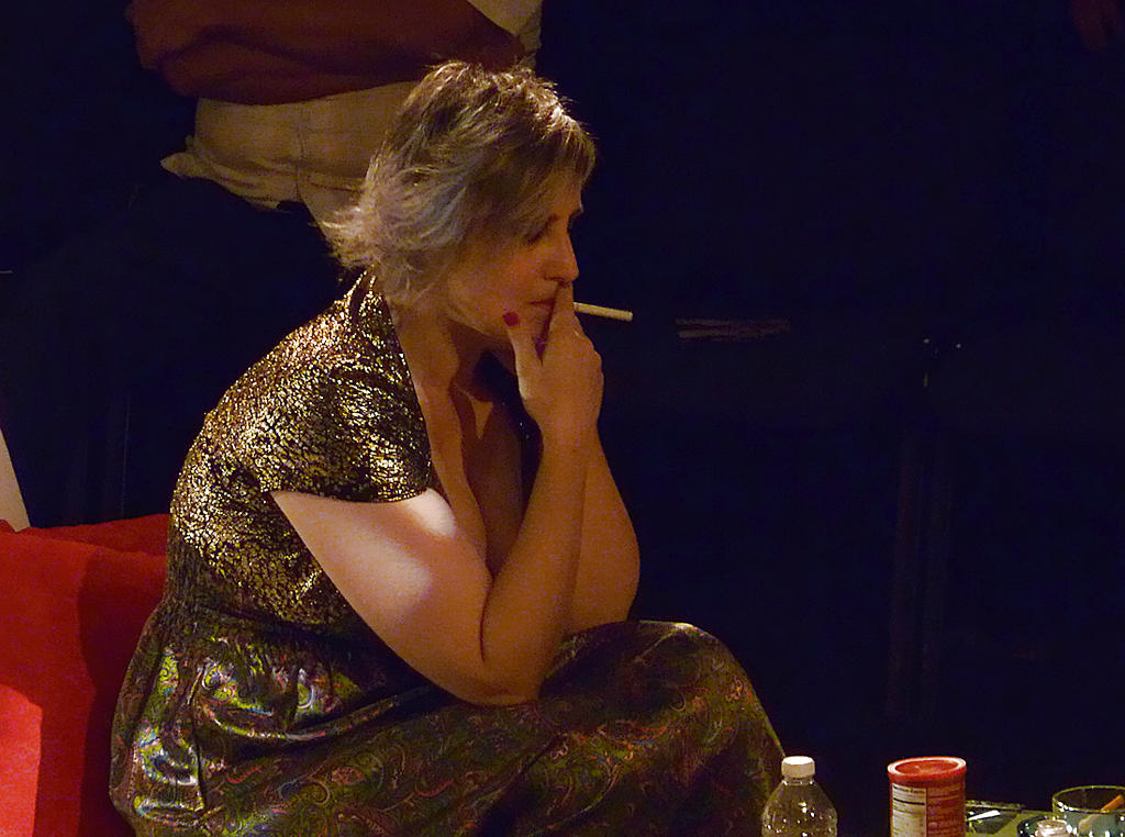 Drama. Mónica Miguel en una escena de â??Atrapadasâ?.(Rosalina Orocú)
