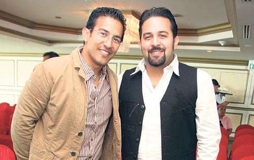 <p>Ricardo y Alberto Gaitán.</p>