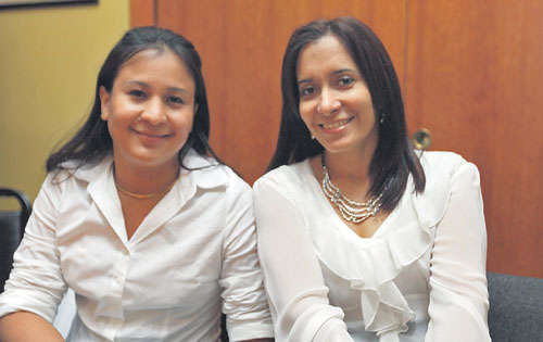 <p>Primer Lugar. Sheila Santamaría y Evidelia Gómez</p>