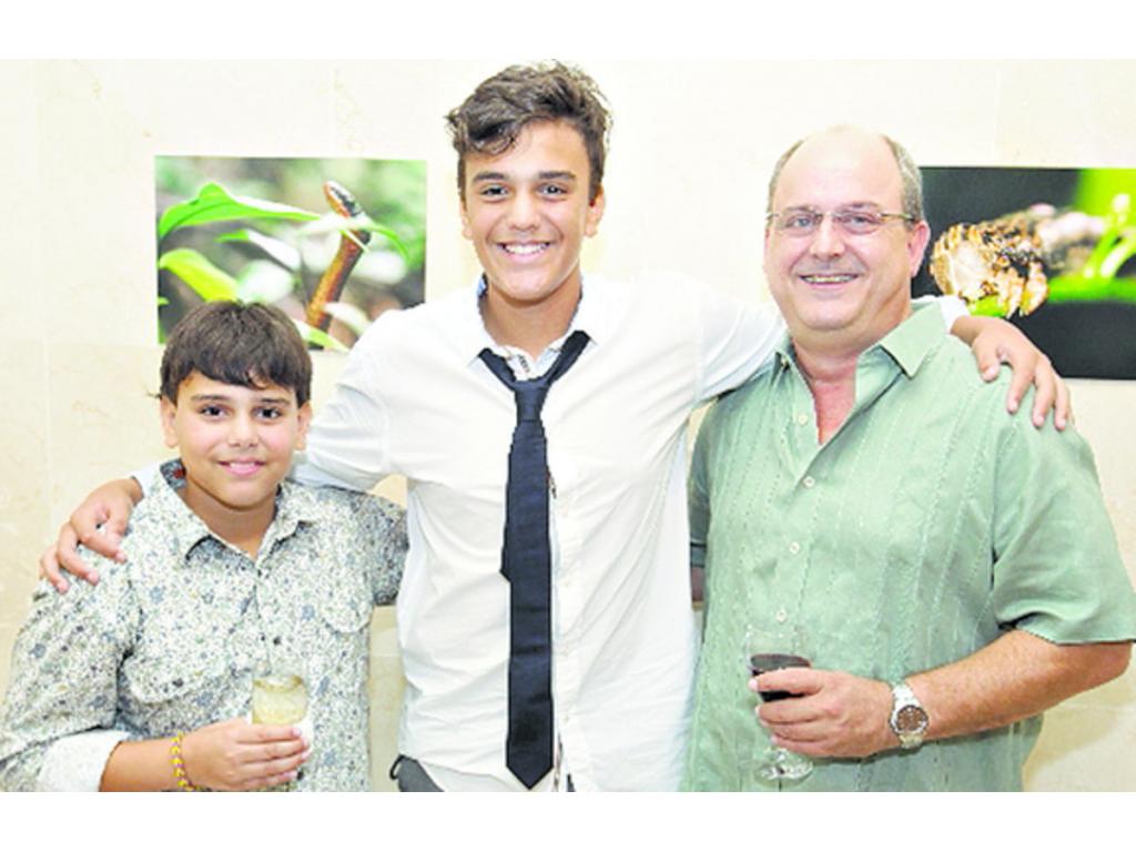 2. Hernán Correa, Alonso Correa y José Antonio Zubieta.