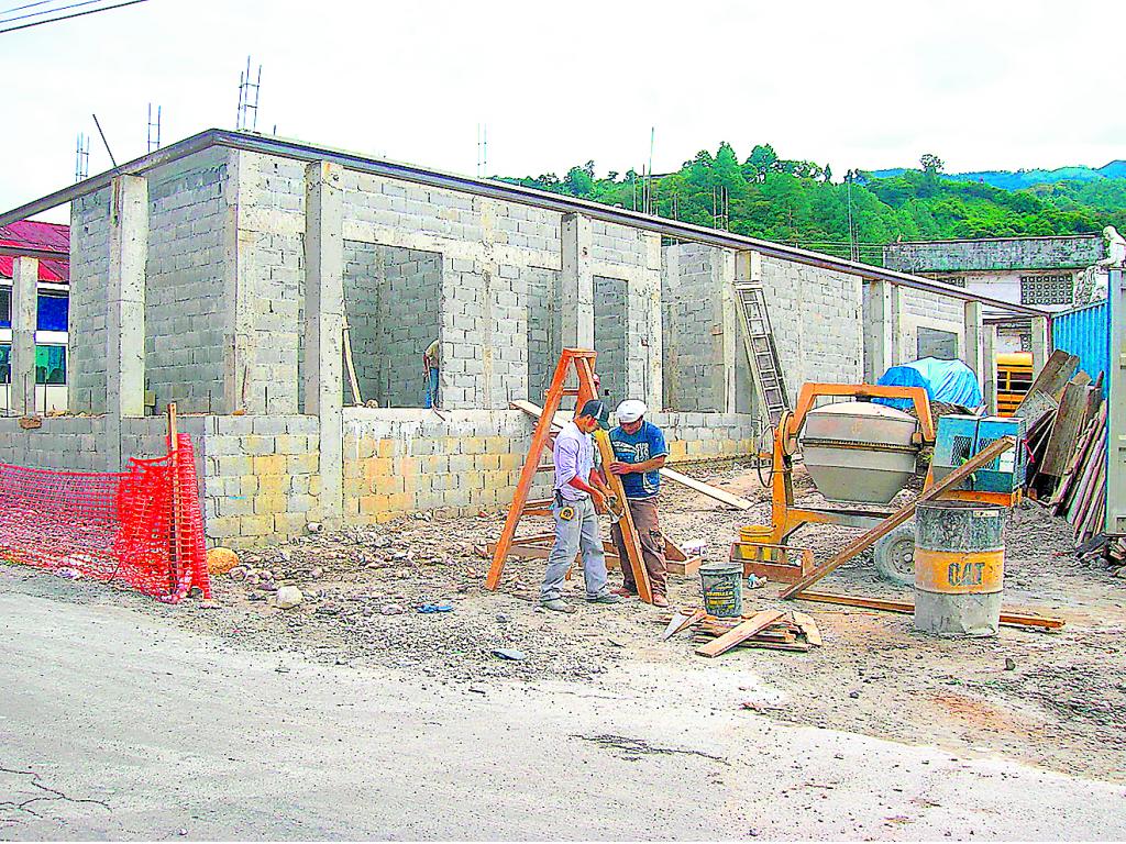 Inicio. Los trabajos están avanzados.(LUZMALDO J. MIRANDA)