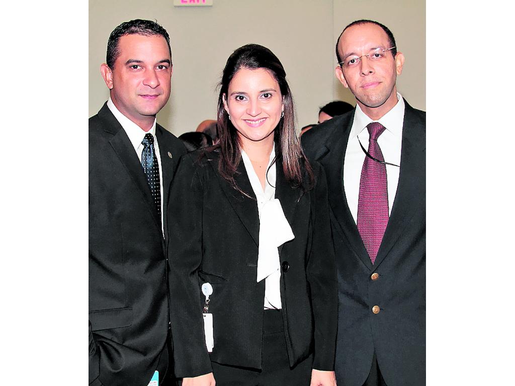 Jorge Torres, Maritza Vergara y Otto Zapata.()