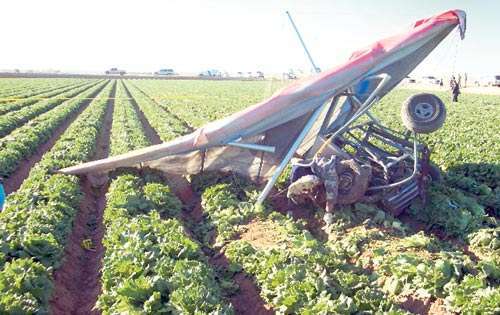 <p>Transporte. Un avión ultraligero era utilizado para cruzar cocaína desde México hacia Arizona.</p>