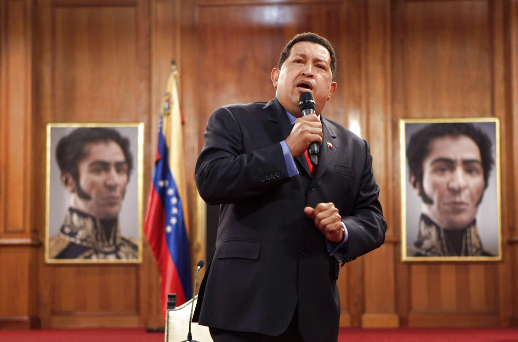 El presidente de Panamá, Ricardo Martinelli, lamento la muerte del presidente de Venezuela Hugo Chávez. Foto/Archivo. <br>