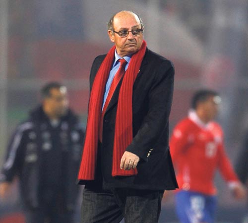 <p></p><p>Sergio Markarián, técnico de Perú. </p>